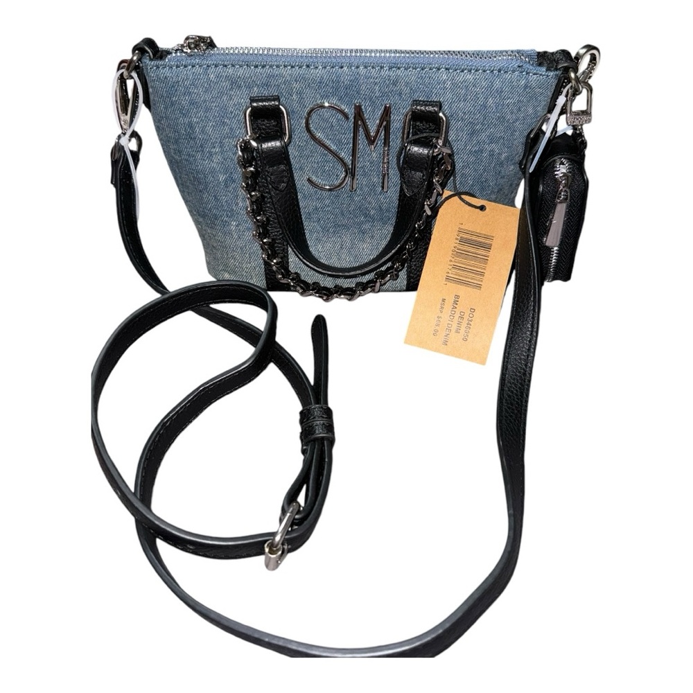 Steve Madden NWT Denim Purse $68 Retail - Picture 1 of 4